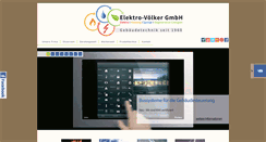 Desktop Screenshot of elektro-voelker.de